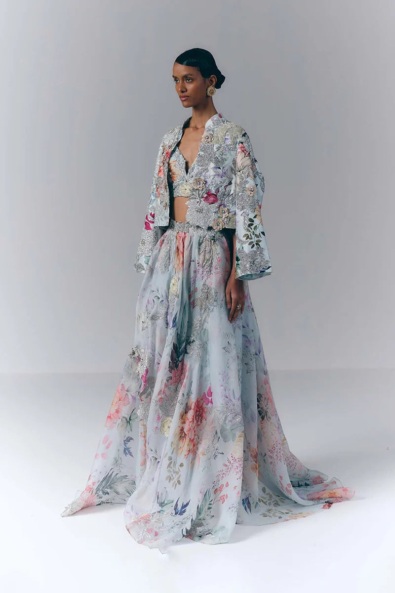 Celestial Bloom Jacket Set